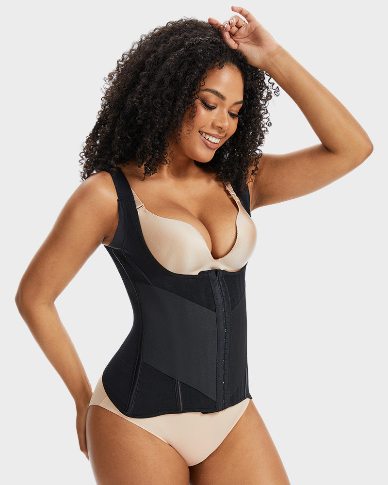 PowerMesh Double-Layer Waist Trainer Shapewear - view 3