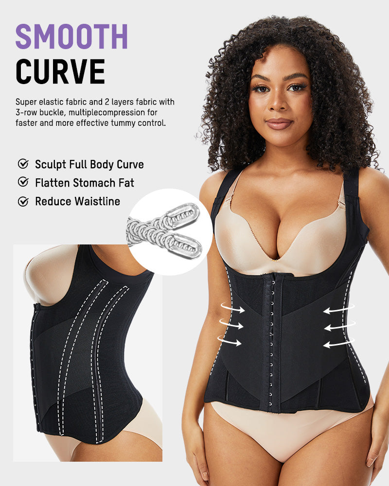 PowerMesh Double-Layer Waist Trainer Shapewear - view 2