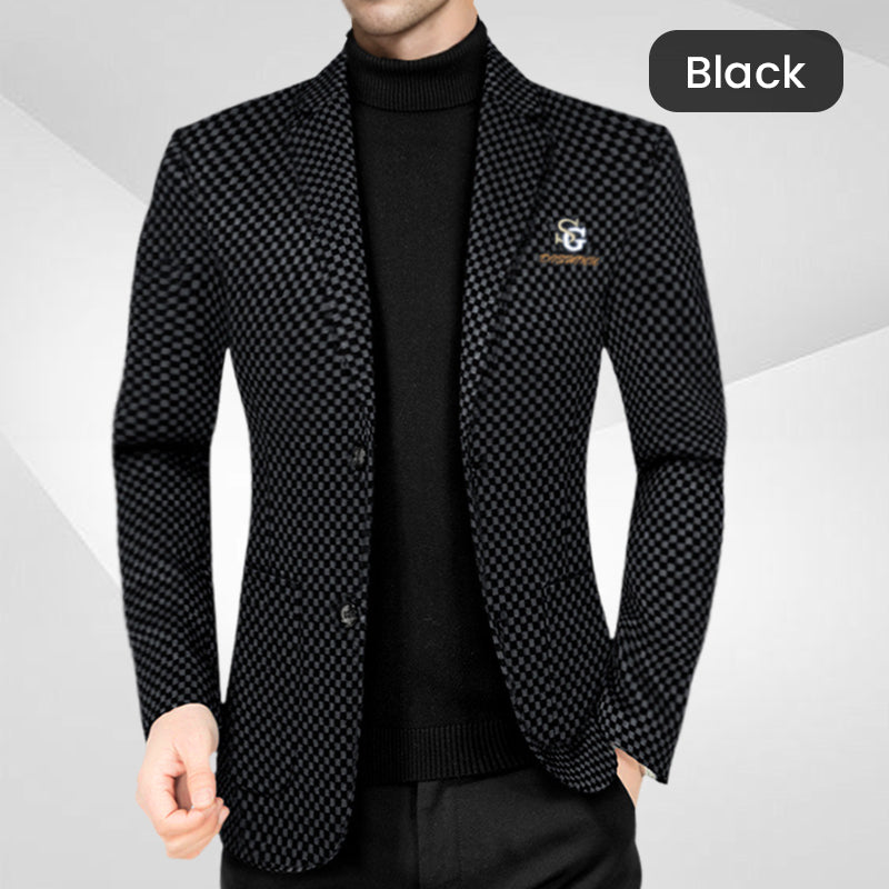 🎉Black Friday Series - Early Bird Price💖Men's Slim-fit Casual Suit Jacket【Comfortable and warm】