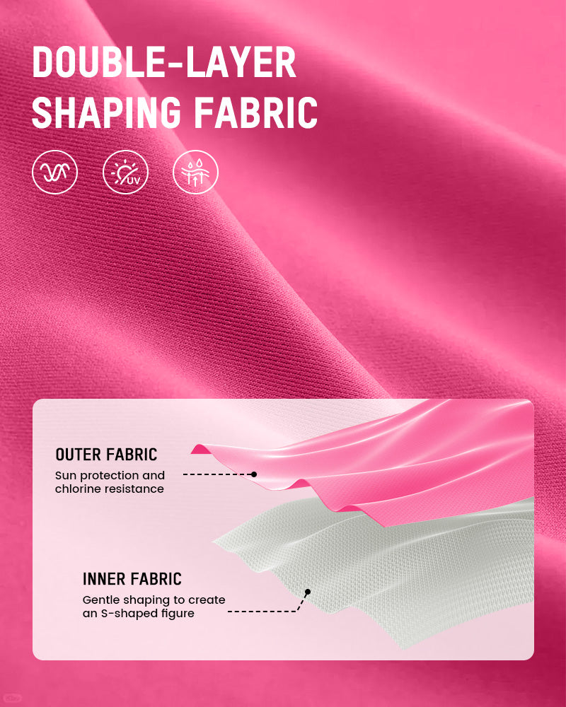 SculptSkin™ FlowFlair Side Tie Swim Dress - view 5