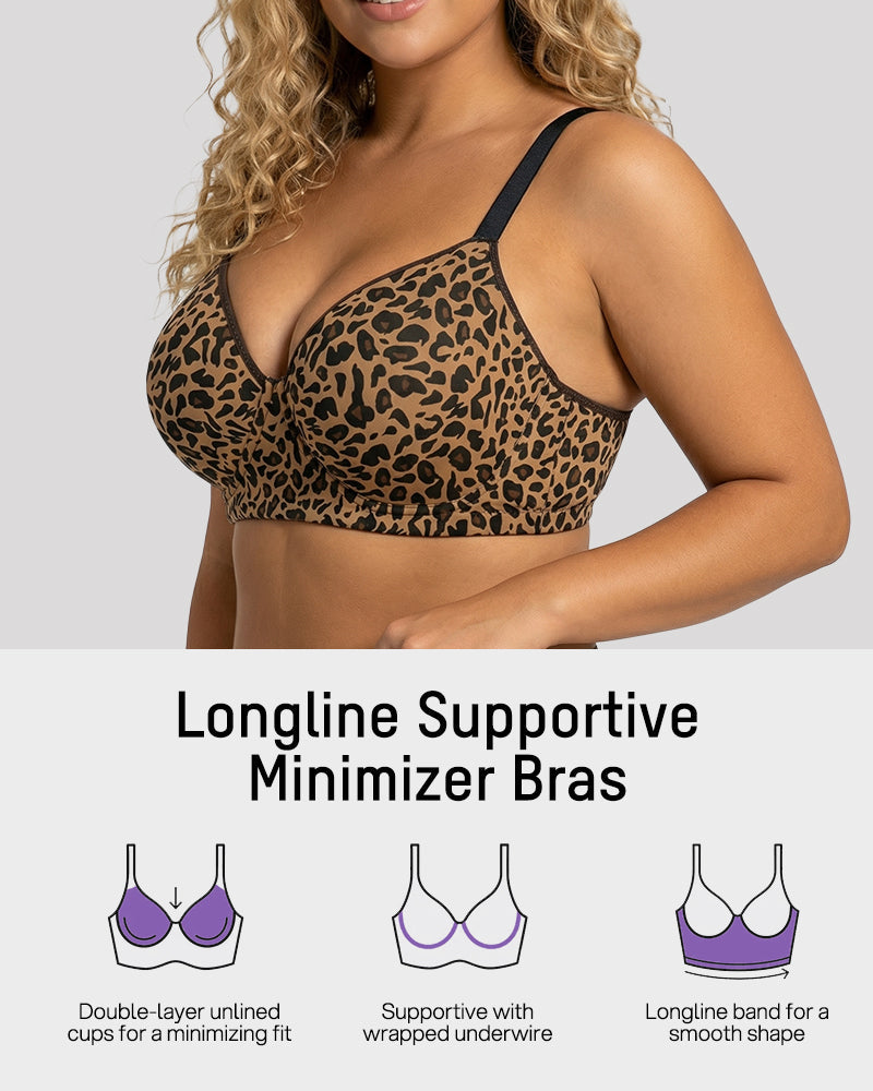 Seamless Lift Minimizer Bra - view 4