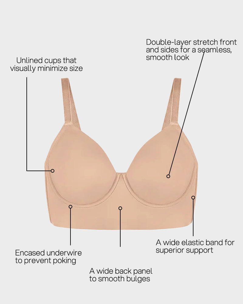 Seamless Lift Minimizer Bra - view 5