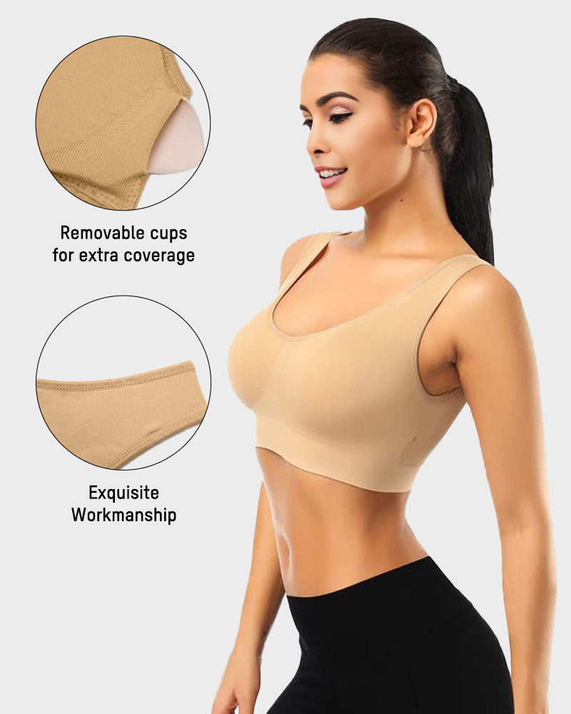 Seamless Comfort Workout Sports Bra - view 3
