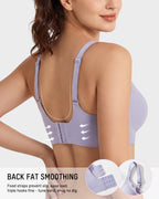 Seamless Deep-V Wireless Support Bra - view 4