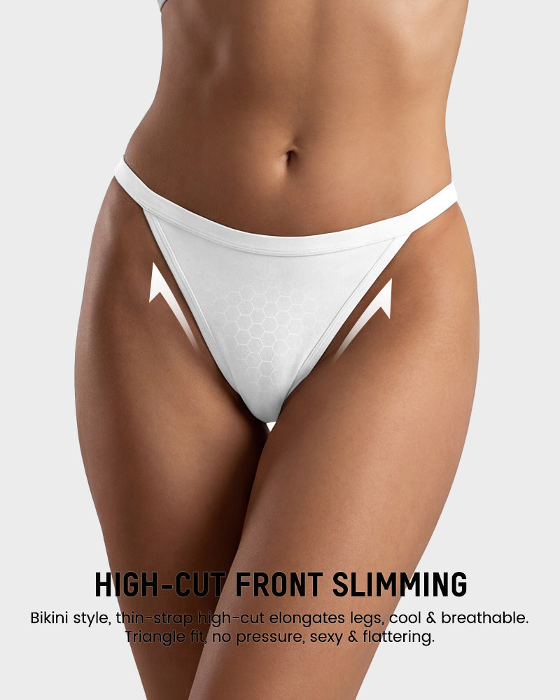 Seamless High-Cut Peach Lift Panty(5 pack) - view 2