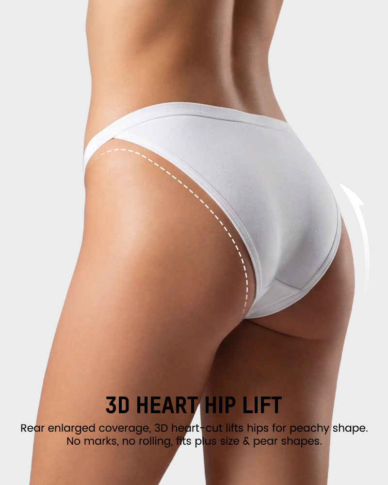 Seamless High-Cut Peach Lift Panty(5 pack) - view 3