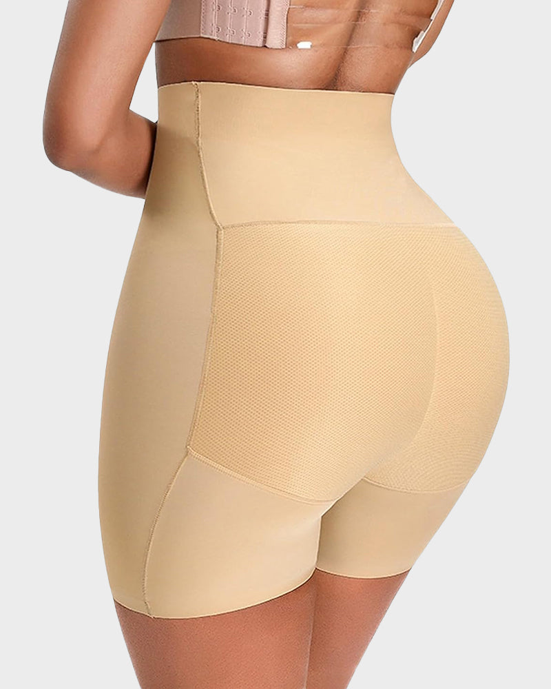 Seamless High-Waist Booty Lift Tummy Control Shapewear Shorts - view 3