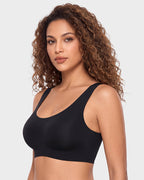 Seamless Wireless Full-Coverage T-Shirt Bra - view 10