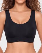 Seamless Wireless Full-Coverage T-Shirt Bra - view 19