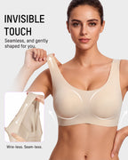 Seamless Wireless Full-Coverage T-Shirt Bra - view 3