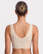 Seamless Wireless Full-Coverage T-Shirt Bra - view 8
