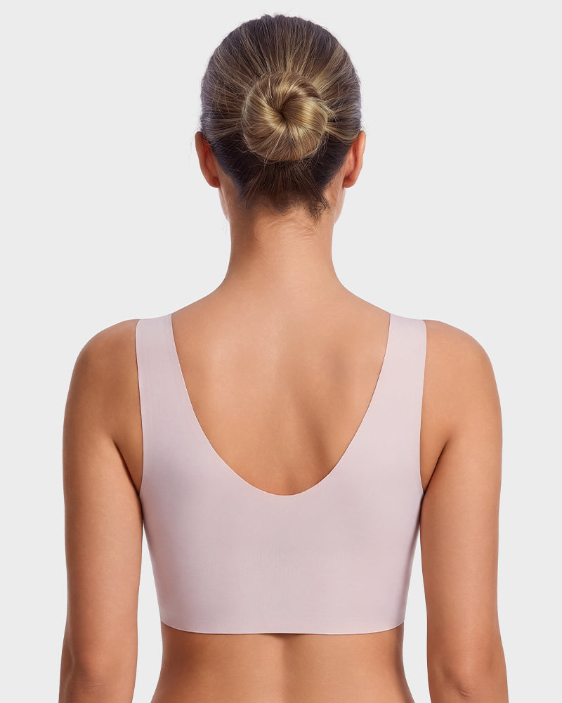 Seamless Wireless Full-Coverage T-Shirt Bra - view 14