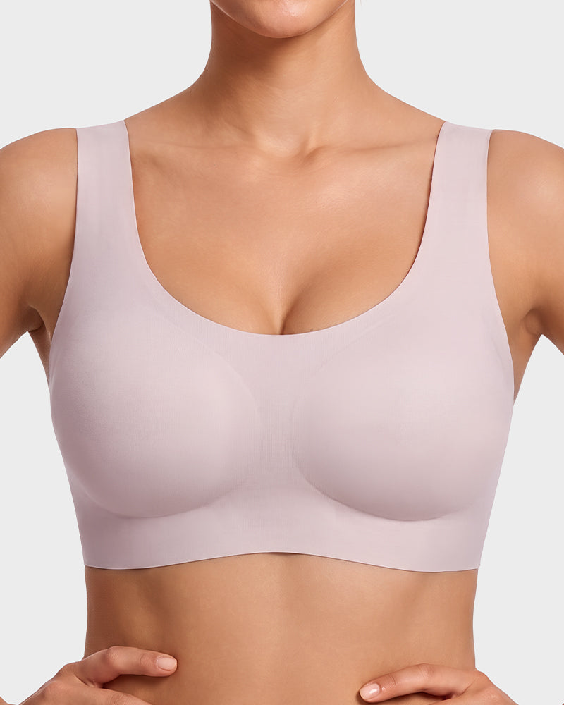 Seamless Wireless Full-Coverage T-Shirt Bra - view 20