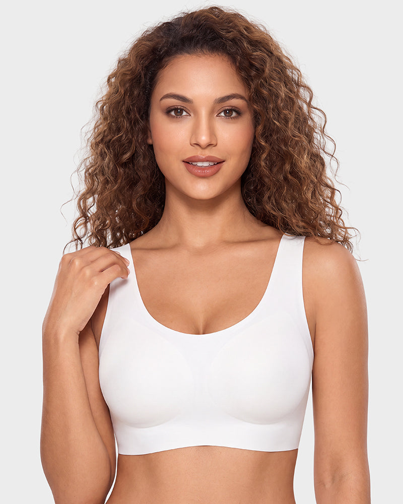Seamless Wireless Full-Coverage T-Shirt Bra - view 15