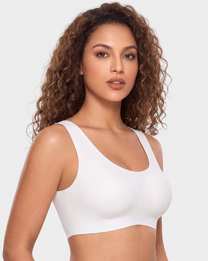 Seamless Wireless Full-Coverage T-Shirt Bra - view 16