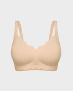 Seamless Wireless Scalloped Edge Jelly Bra - view 15