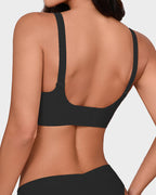 Seamless Wireless Scalloped Edge Jelly Bra - view 11