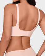 Seamless Wireless Scalloped Edge Jelly Bra - view 4