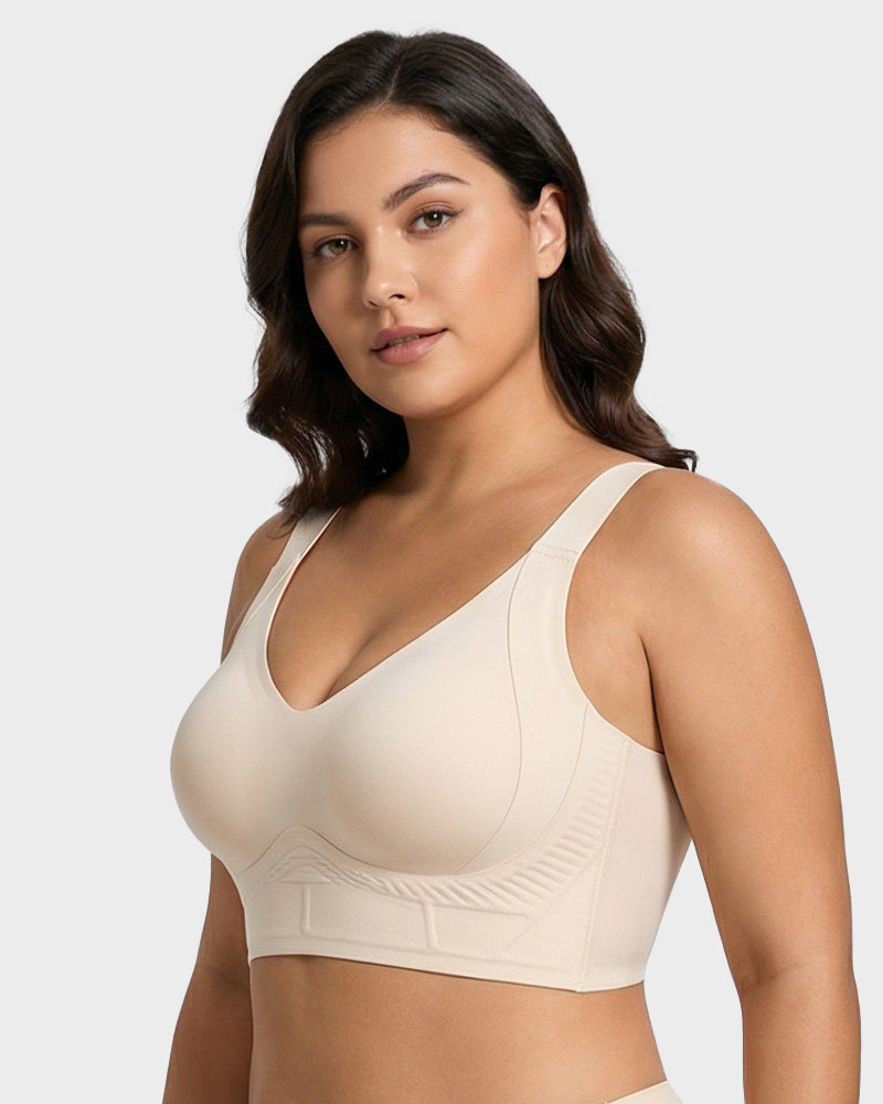 Seamless Wireless Support Bra - view 2