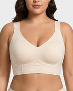 Seamless Wireless Support Bra - view 10