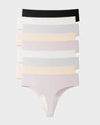 Seamless Camel Toe Cover Thongs Multipack - view 20