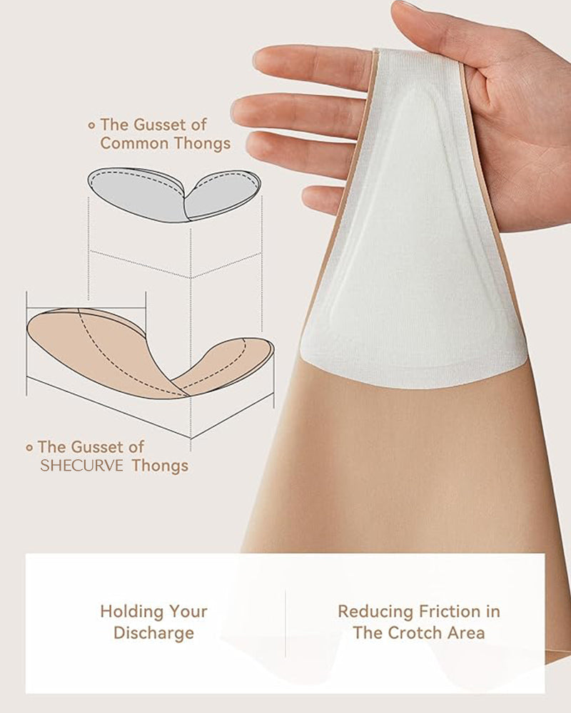 Seamless Camel Toe Cover Thongs Multipack - view 12
