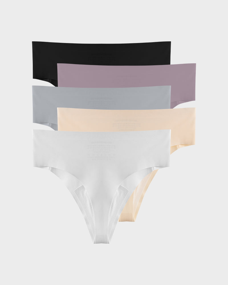 Seamless Camel Toe Cover Thongs Multipack