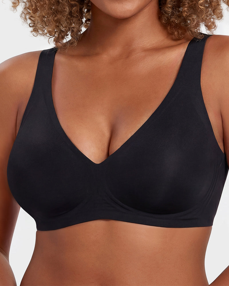 Deep V Wire-Free Push-Up Bra - view 25