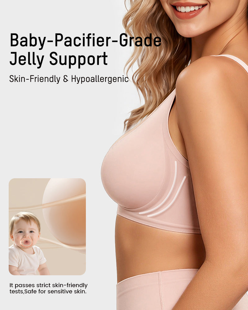 Seamless Deep V Push-Up Wireless Bra - view 4