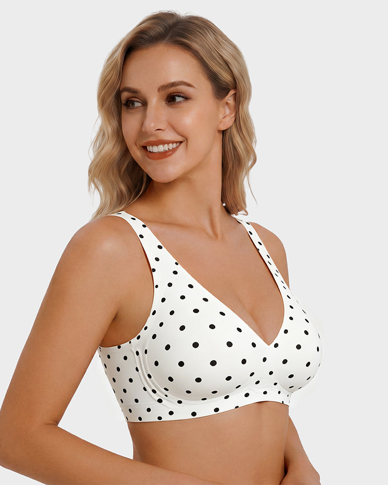 Seamless Deep V Push-Up Wireless Bra - view 23