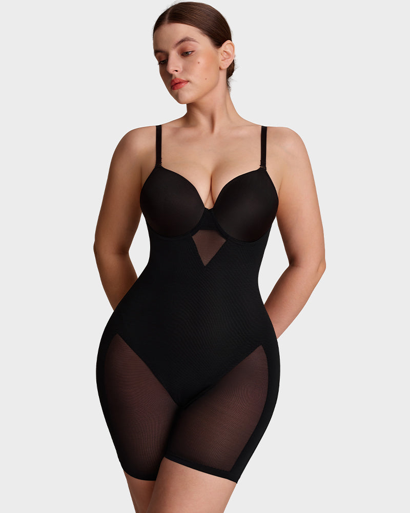 Seamless Full-Body Shaping Bodysuit - view 7