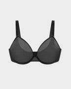 Seamless Mesh Unlined Underwire Bra - view 25