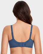Seamless Mesh Unlined Underwire Bra - view 18