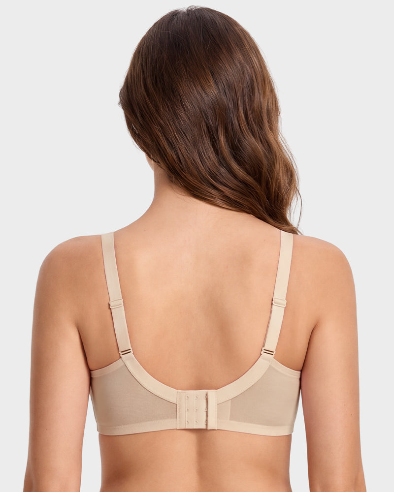 Seamless Mesh Unlined Underwire Bra - view 15