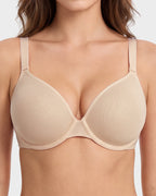 Seamless Mesh Unlined Underwire Bra - view 22