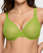 Seamless Mesh Unlined Underwire Bra - view 21