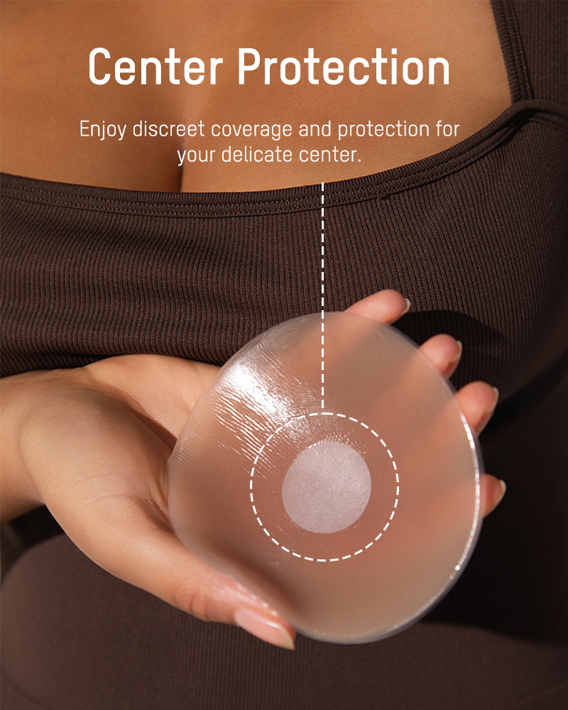 Seamless Non-Adhesive Nip Covers(2 Pairs) - view 6
