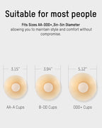 Seamless Non-Adhesive Nip Covers(2 Pairs) - view 10