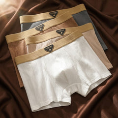 Kuro Ribbed Organic Cotton Boxer Briefs Set