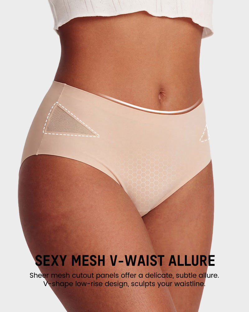 Sexy Seamless Mesh Cutout Panty (5 Pack) - view 2