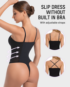 All-in-One Shaping Bodysuit Thong - view 3