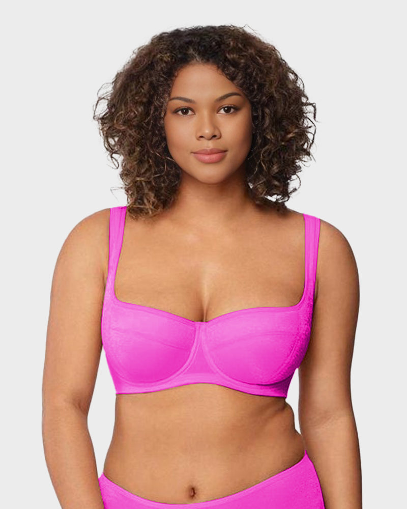 Shimmer Lightly Padded Balconette Bra - view 4