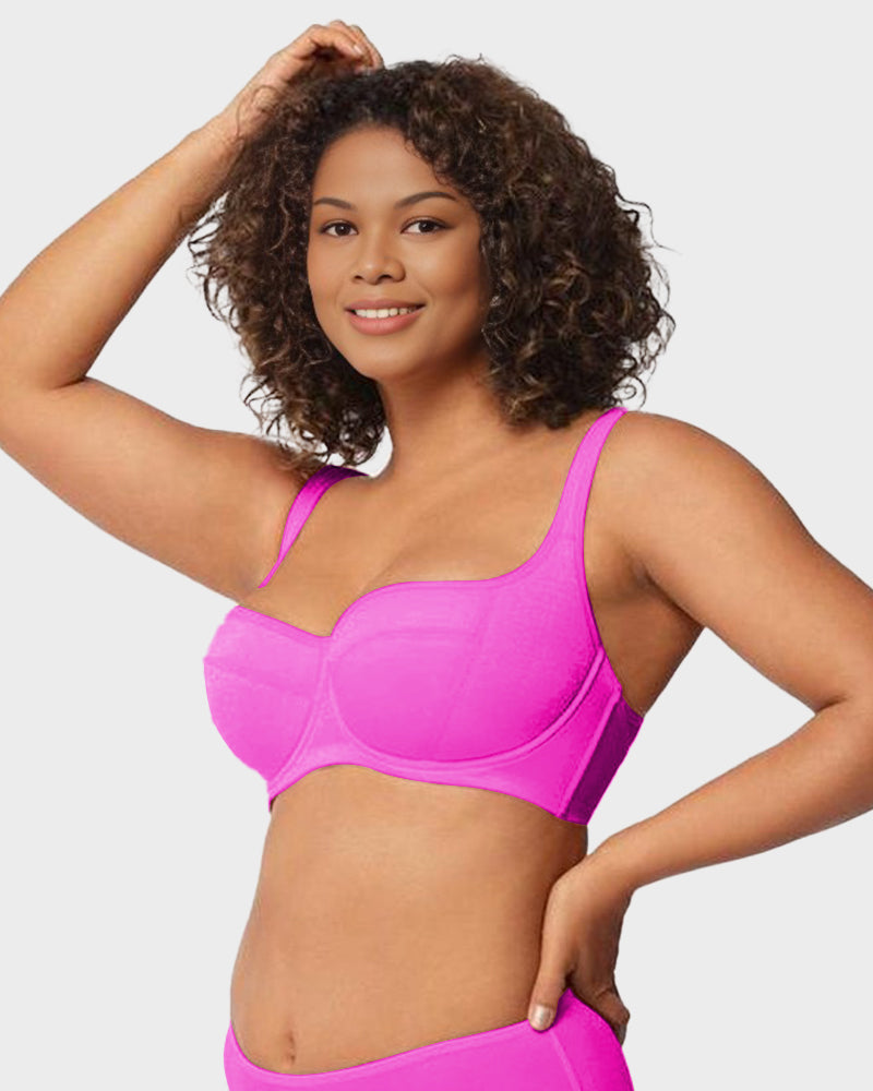 Shimmer Lightly Padded Balconette Bra - view 3