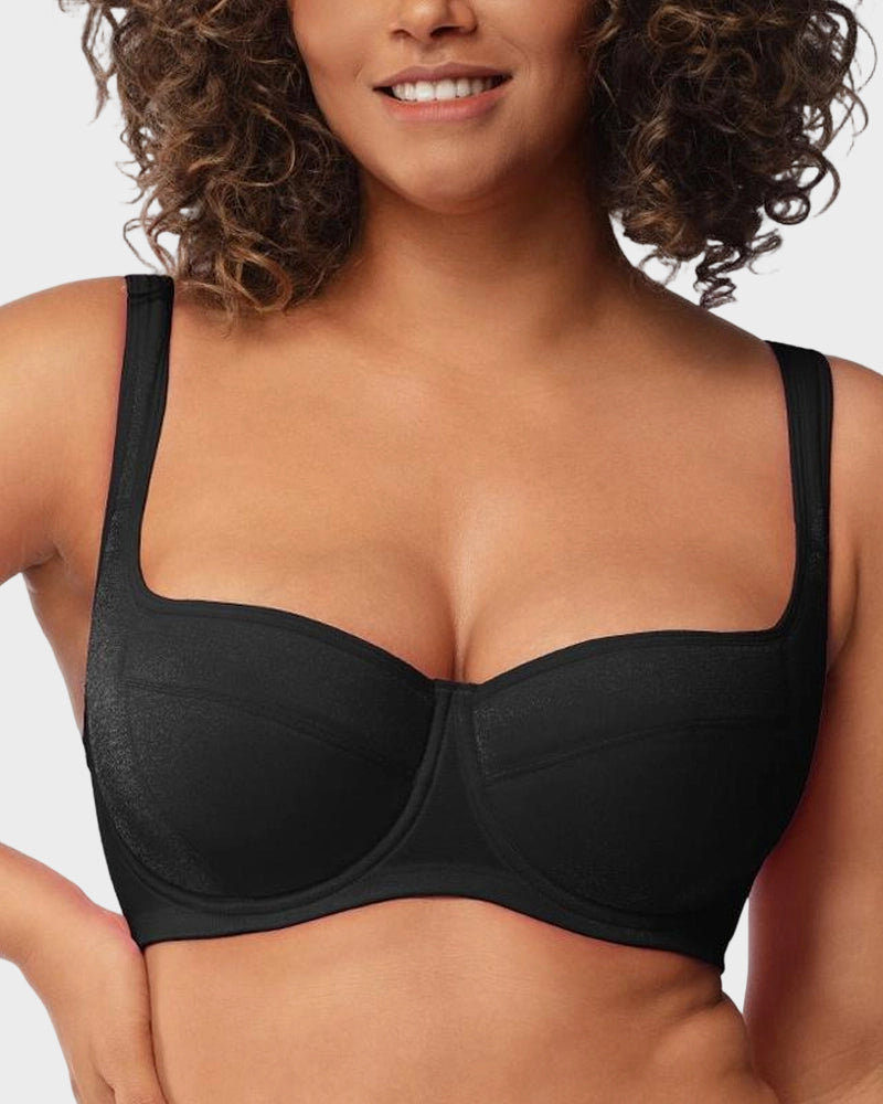 Shimmer Lightly Padded Balconette Bra - view 7