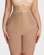 Side-Hook Slimming & Butt-Lifting Shaping Shorts - view 13