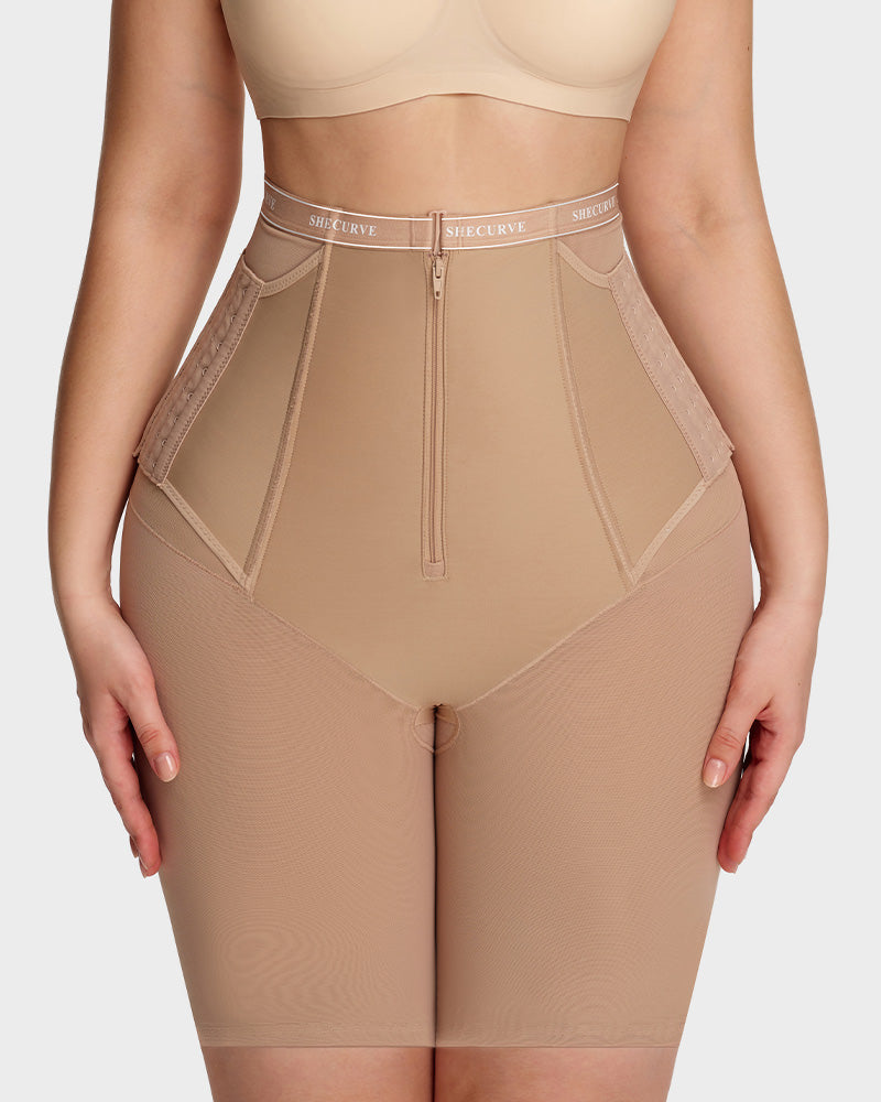 Side-Hook Slimming & Butt-Lifting Shaping Shorts - view 13