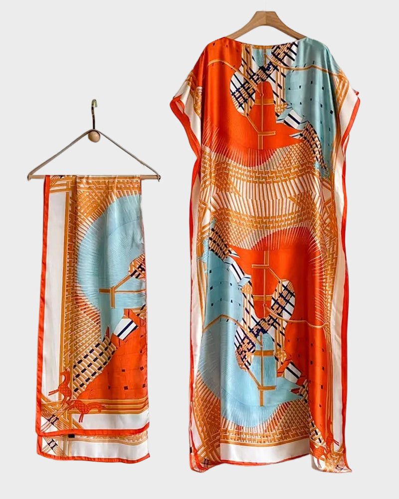 Silky Beach Cover-Up Shawl - view 7