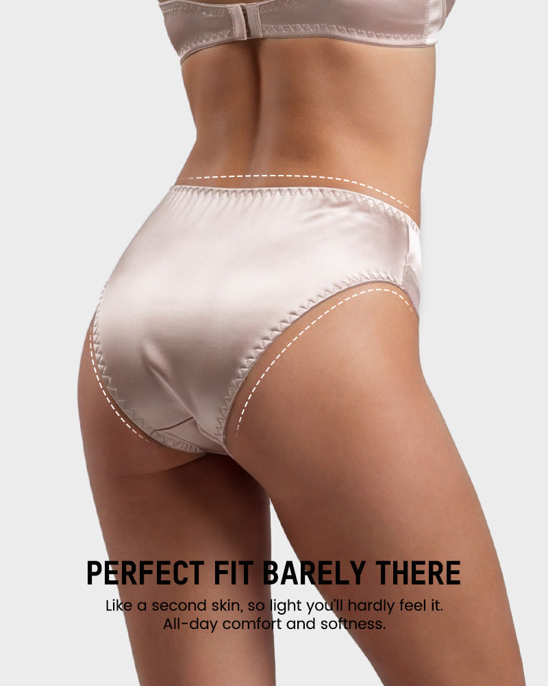 Silky Lace Seamless Bikini Underwear(5 pack) - view 4