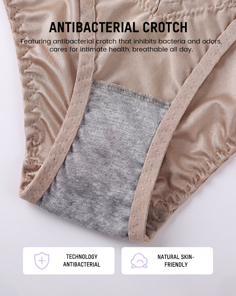 Silky Lace Seamless Bikini Underwear(5 pack) - view 5
