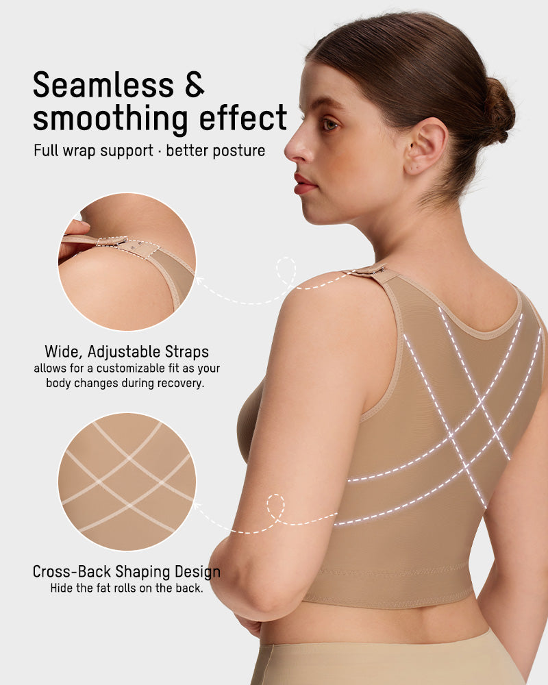 Sleeveless Posture-Correcting Shaping Support Vest - view 8
